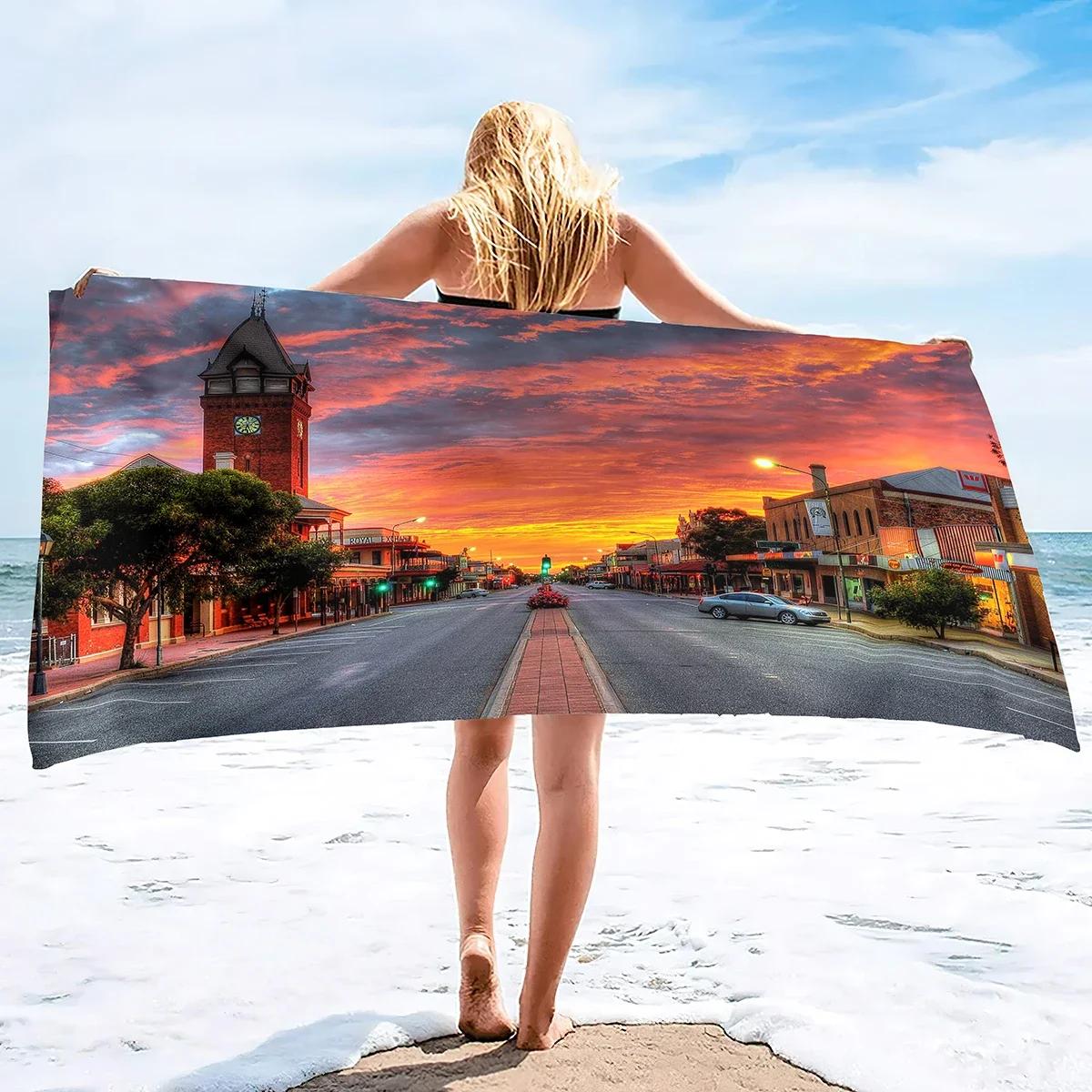 Microfiber Sand Free Beach Towel Thin Quick Fast Dry Super Absorbent Oversized Large Lightweight Towels Swim Towel Extra Large W30*H60(CM)
Microfiber Sand Free Beach Towel Thin Quick Fast Dry Super Absorbent Oversized Large Lightweight Towels Swim Towel Extra Large W30*H60(CM)
