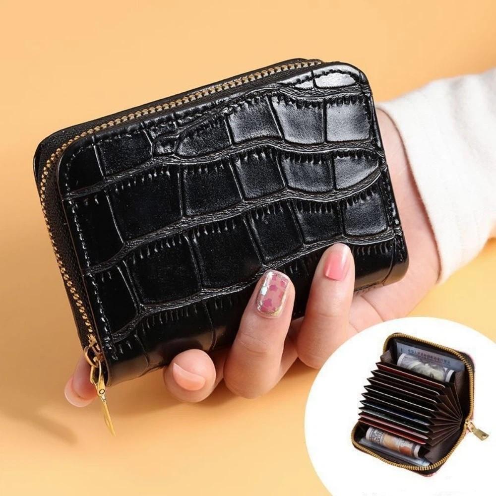 Vintage Mini Slim Card Holder with Zipper PU Zero Wallet Crocodile Pattern Multi Card Slots Thin Small Purse Driver License Case
Vintage Mini Slim Card Holder with Zipper PU Zero Wallet Crocodile Pattern Multi Card Slots Thin Small Purse Driver License Case