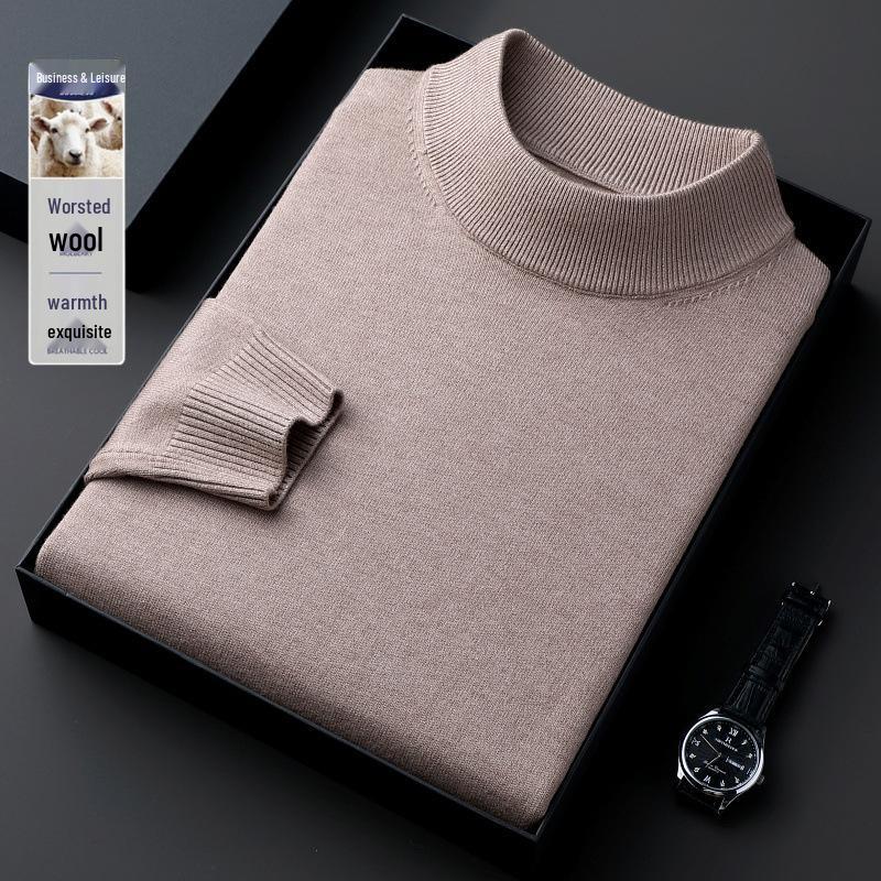 Men s Thickened Fine Knit Wool Sweater - Half-High Collar, Solid Color, Warm Base Layer for Autumn/Winter 4XL
Men s Thickened Fine Knit Wool Sweater - Half-High Collar, Solid Color, Warm Base Layer for Autumn/Winter 4XL