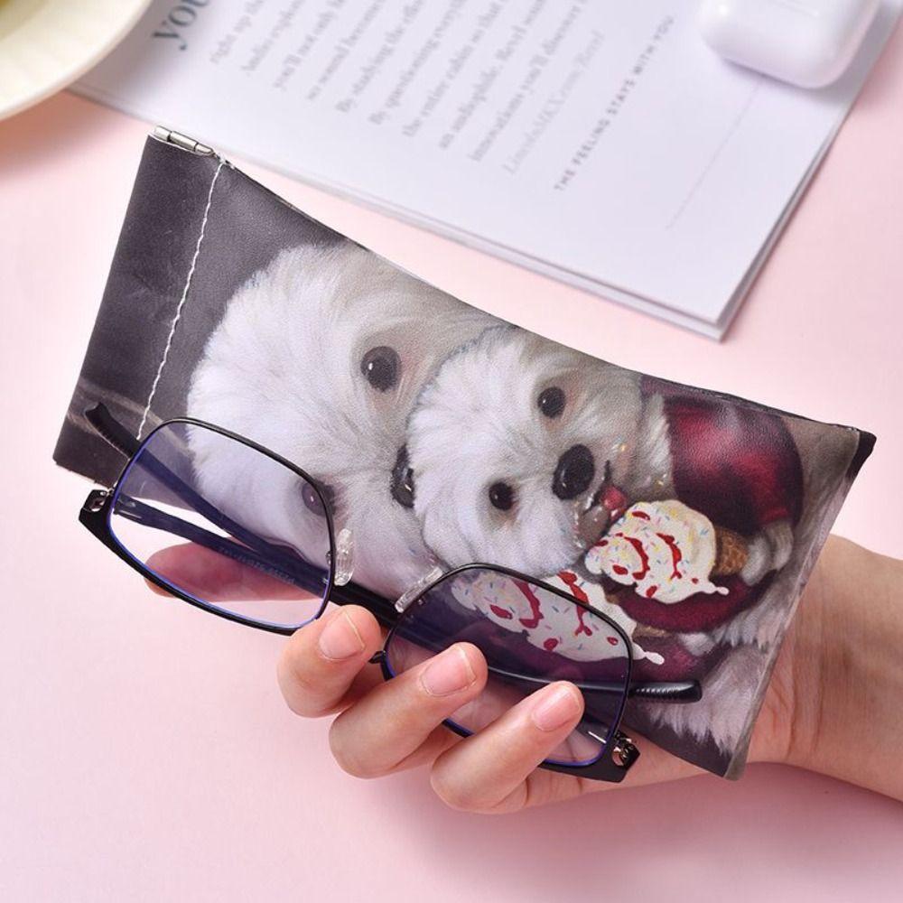 Automatic Closing Lipstick Pouch PU Leather Glasses Bag Portable Sun Glasses Case Universal
Automatic Closing Lipstick Pouch PU Leather Glasses Bag Portable Sun Glasses Case Universal