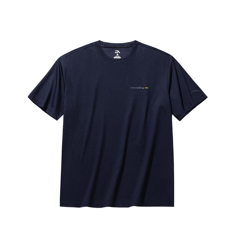 Anta Loose Letter Stripe Print Comfortable Simple Breathable Round Neck Short Sleeve T-Shirt Men Tops Zeus-Blue 152538114-2 3XL
Anta Loose Letter Stripe Print Comfortable Simple Breathable Round Neck Short Sleeve T-Shirt Men Tops Zeus-Blue 152538114-2 3XL