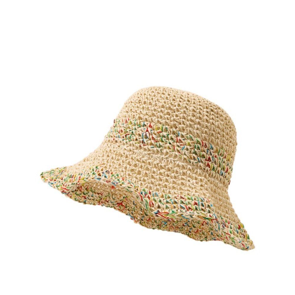 UV Protection Woven Fisherman Hat Rainbow Weave Straw Cap Fashion Lafite Straw Hat Outdoor
UV Protection Woven Fisherman Hat Rainbow Weave Straw Cap Fashion Lafite Straw Hat Outdoor