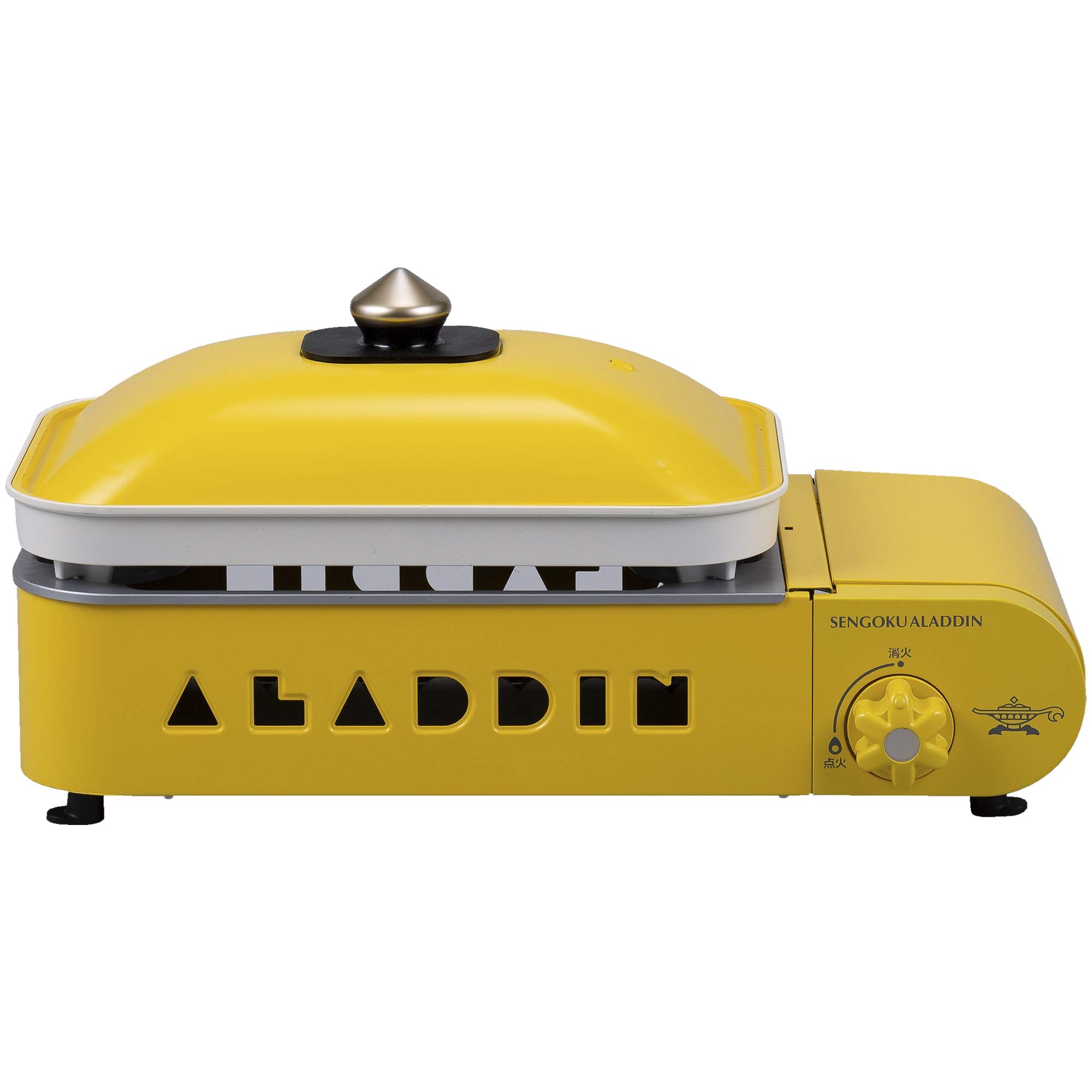 Портативная газовая плита Aladdin Petit Pan Cassette цилиндрического типа с 2 конфорками, плоская плита, 2 цветных кастрюли, страница x Sengoku Aladdin Книга рецептов Желтый /
Портативная газовая плита Aladdin Petit Pan Cassette цилиндрического типа с 2 конфорками, плоская плита, 2 цветных кастрюли, страница x Sengoku Aladdin Книга рецептов Желтый /