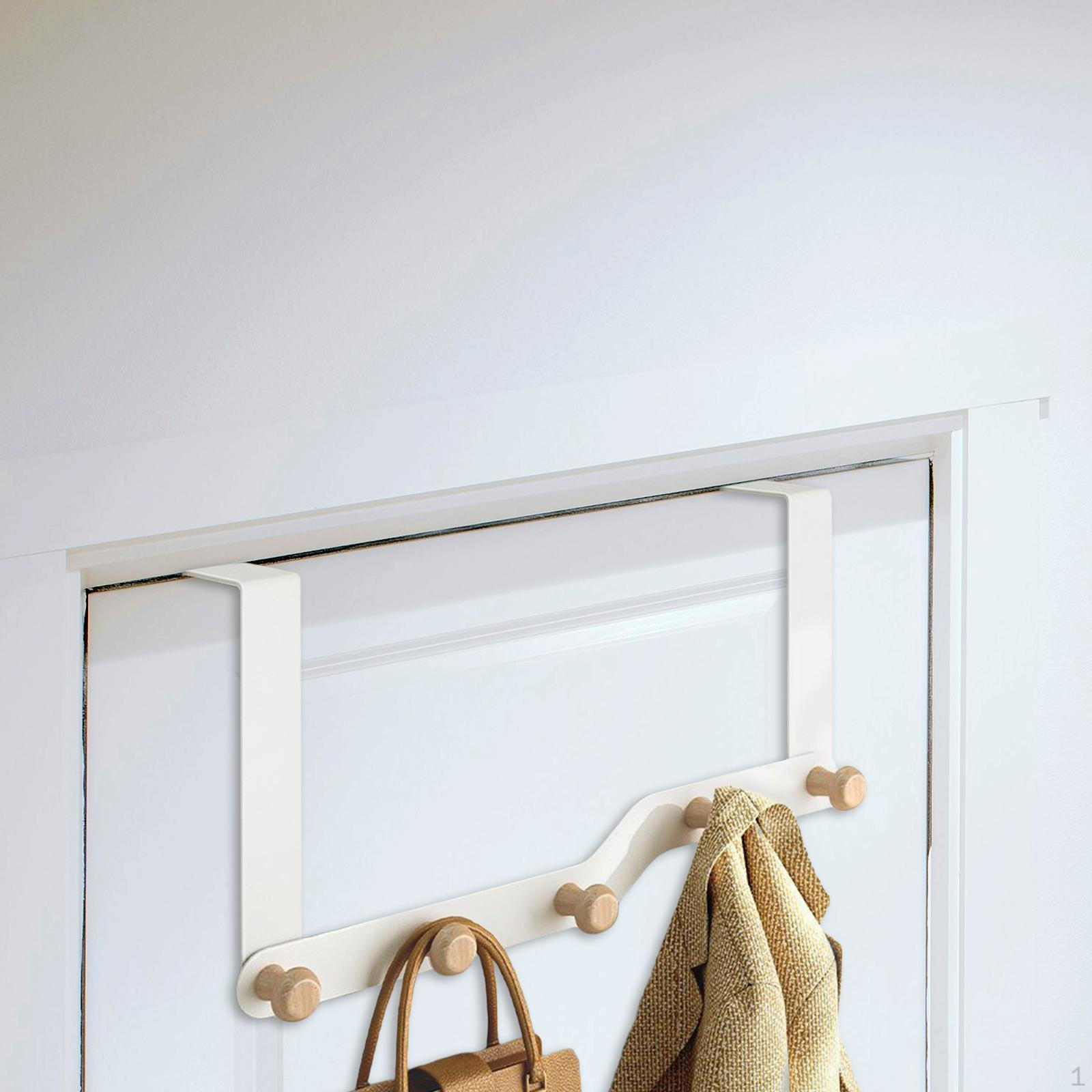 Крючок для задней двери, настенный органайзер, крючок для подвешивания с вешалкой для одежды, для ванной комнаты, ремень, 5 Hooks