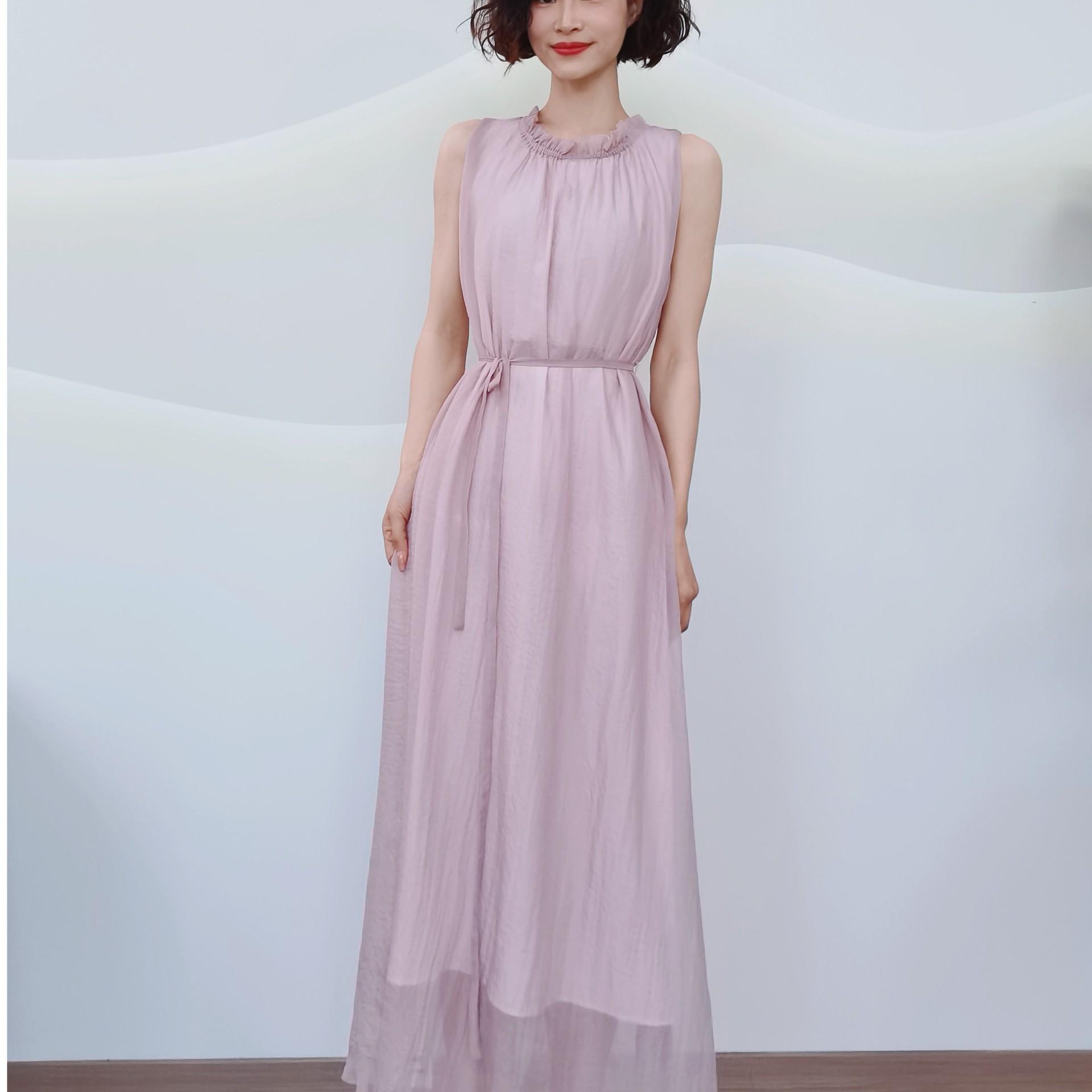 Summer 2023 Ruffled Collar Sleeveless Dress L 110-120 lbs
Summer 2023 Ruffled Collar Sleeveless Dress L 110-120 lbs