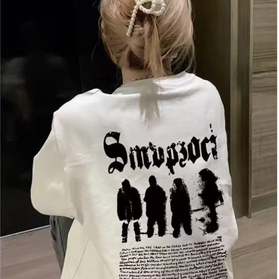 220g Heavyweight Women s Retro Drop Shoulder Cotton T-shirt - Short Sleeve Summer Top for Couples 2XL
220g Heavyweight Women s Retro Drop Shoulder Cotton T-shirt - Short Sleeve Summer Top for Couples 2XL