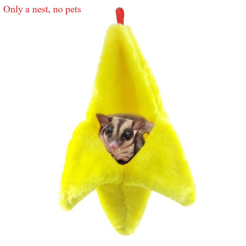 1Pc Bird Hamster Rodent or Sugar Glider Thick Cage Banana Pouch Nest Bedding жовтий
1Pc Bird Hamster Rodent or Sugar Glider Thick Cage Banana Pouch Nest Bedding жовтий