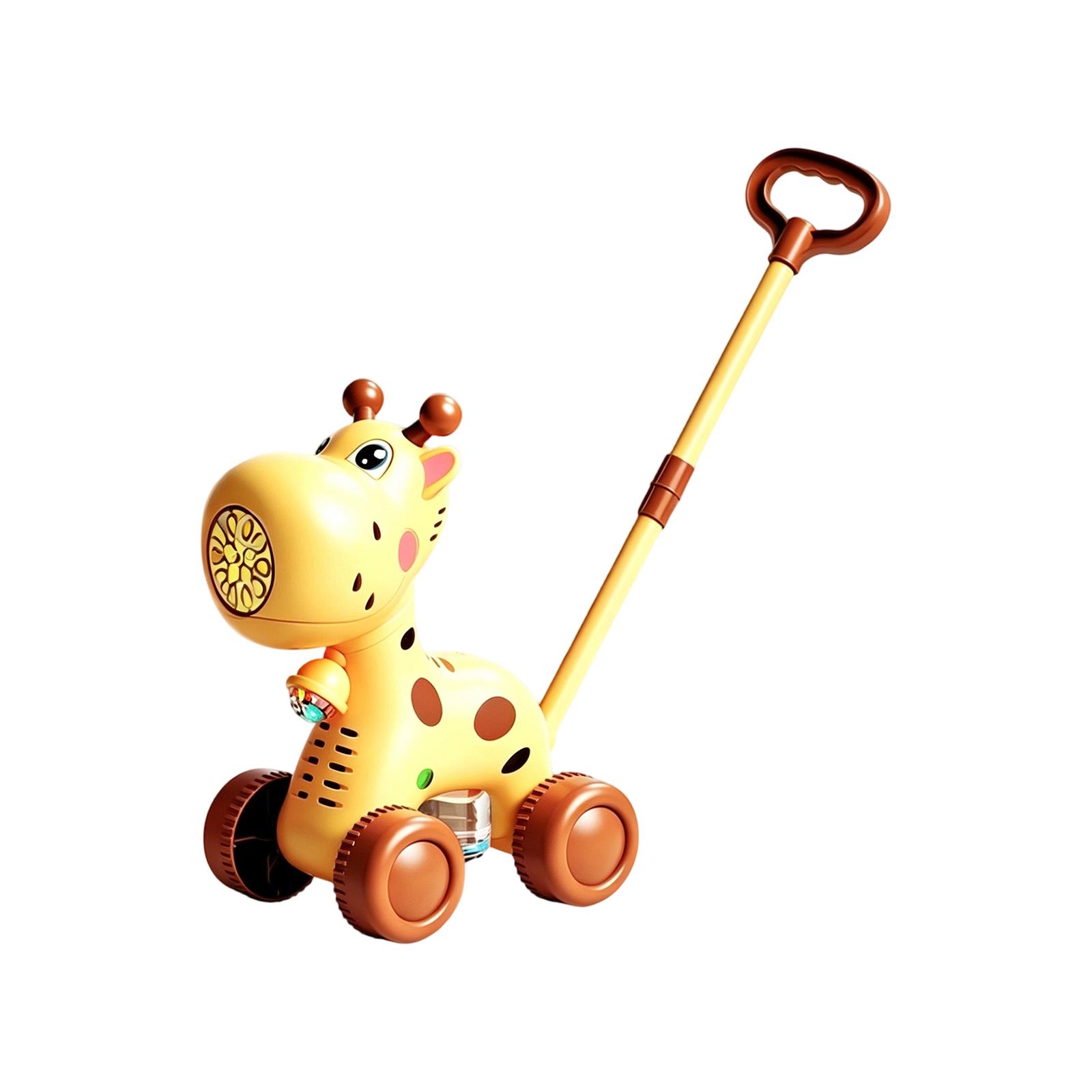Cartoon Bubble Machine Walker 2 in 1 Electric Bubble Blower Push Toy with Lights Outdoor Play Equipment for Toddlers and Kids 90ml One Size
Cartoon Bubble Machine Walker 2 in 1 Electric Bubble Blower Push Toy with Lights Outdoor Play Equipment for Toddlers and Kids 90ml One Size