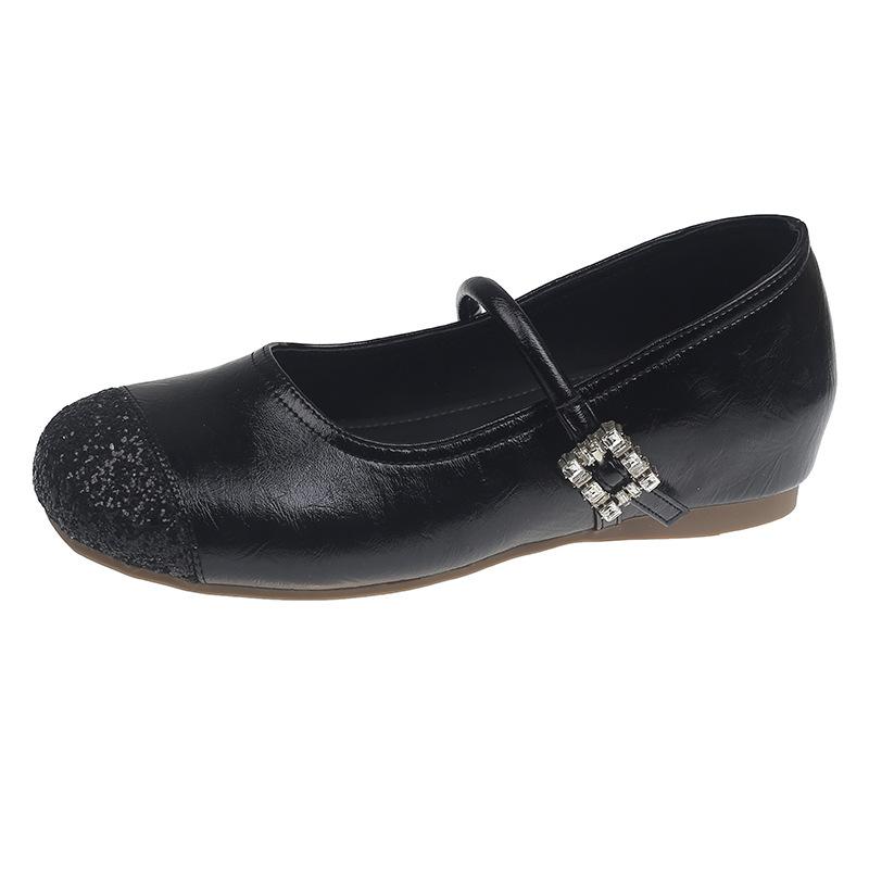 French rhinestone silver ballet loafers women s 2025 autumn word with shallow mouth inner height increase Mary Jane single shoes women 35 чёрный
French rhinestone silver ballet loafers women s 2025 autumn word with shallow mouth inner height increase Mary Jane single shoes women 35 чёрный