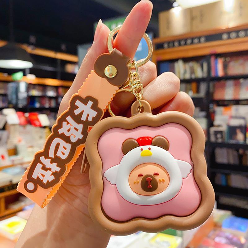 Каваї Капібара Гаманець для монет Мультяшний Смішний Аква Дельфін Брелок Міні Сумочка Підвіска Креативна Сумка для зберігання навушників
Каваї Капібара Гаманець для монет Мультяшний Смішний Аква Дельфін Брелок Міні Сумочка Підвіска Креативна Сумка для зберігання навушників