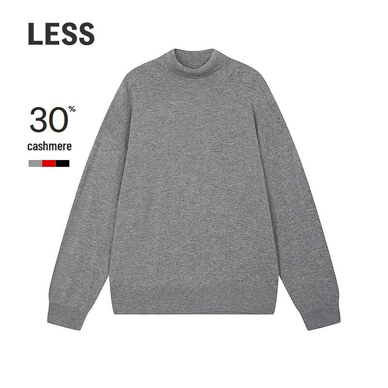 LESS Women s High-Neck Cashmere Blend Pullover Sweater M
LESS Women s High-Neck Cashmere Blend Pullover Sweater M