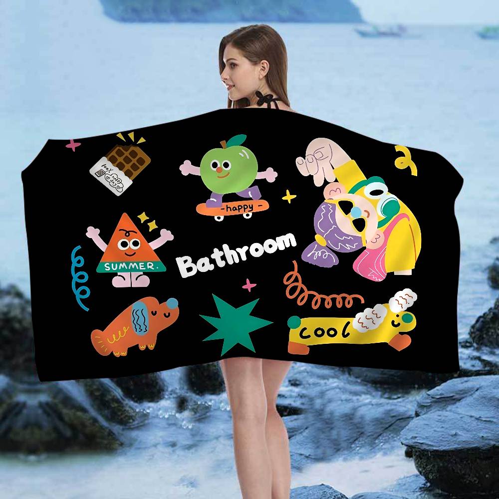 Ins Style Cartoon Welcome Bath Towel Microfiber Soft Water Absorbing Breathable For Girl Kids Decorative Cartoon Beach Towel W30*H60(CM)
Ins Style Cartoon Welcome Bath Towel Microfiber Soft Water Absorbing Breathable For Girl Kids Decorative Cartoon Beach Towel W30*H60(CM)