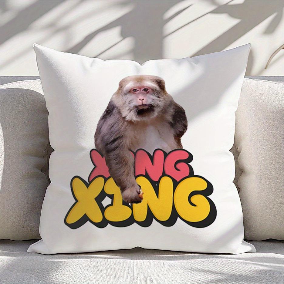 Short Plush Xing Xing Monkey Pillowcase x Inch Double Sided Printed Zipper Cushion Cover Vintage Fun Decor 40cmx40cm
Short Plush Xing Xing Monkey Pillowcase x Inch Double Sided Printed Zipper Cushion Cover Vintage Fun Decor 40cmx40cm