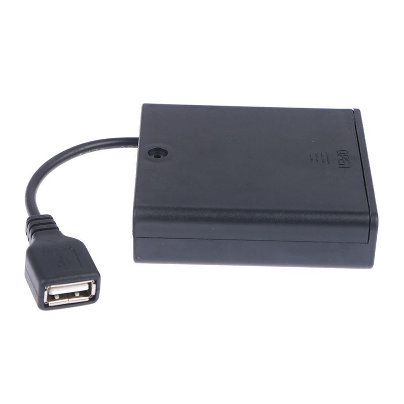 4 X Aa USB акумуляторна коробка для світлодіодних стрічок 5 В, міні-блок живлення USB
4 X Aa USB акумуляторна коробка для світлодіодних стрічок 5 В, міні-блок живлення USB