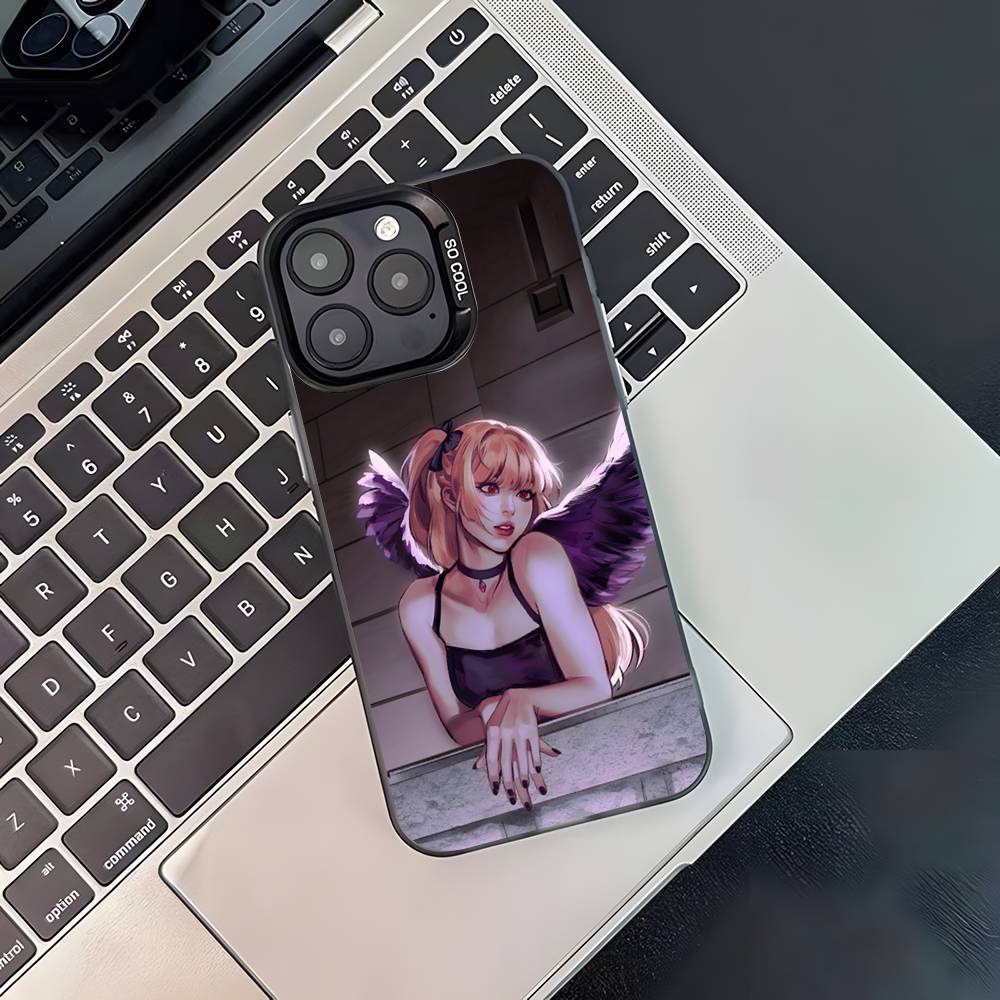Misa anime D-Death N-Note Phone Case For iPhone 16,15,14,13,12,11,Pro,XS,Max,Plus,Mini,SE4,E Black Matte Shockproof Cover iPhoneX
Misa anime D-Death N-Note Phone Case For iPhone 16,15,14,13,12,11,Pro,XS,Max,Plus,Mini,SE4,E Black Matte Shockproof Cover iPhoneX