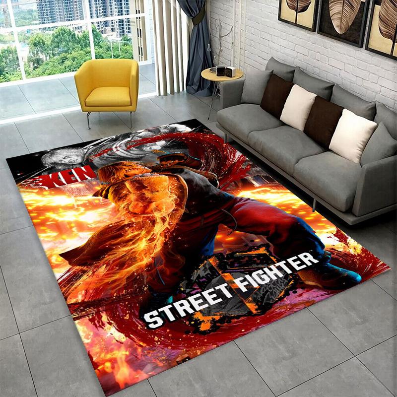 Retro Street Fighter Games Cartoon Carpet Rug for Bedroom Living Room Sofa Playroom Doormat Home Decor,Kid Area Rug Non-slip 40x60cm
Retro Street Fighter Games Cartoon Carpet Rug for Bedroom Living Room Sofa Playroom Doormat Home Decor,Kid Area Rug Non-slip 40x60cm