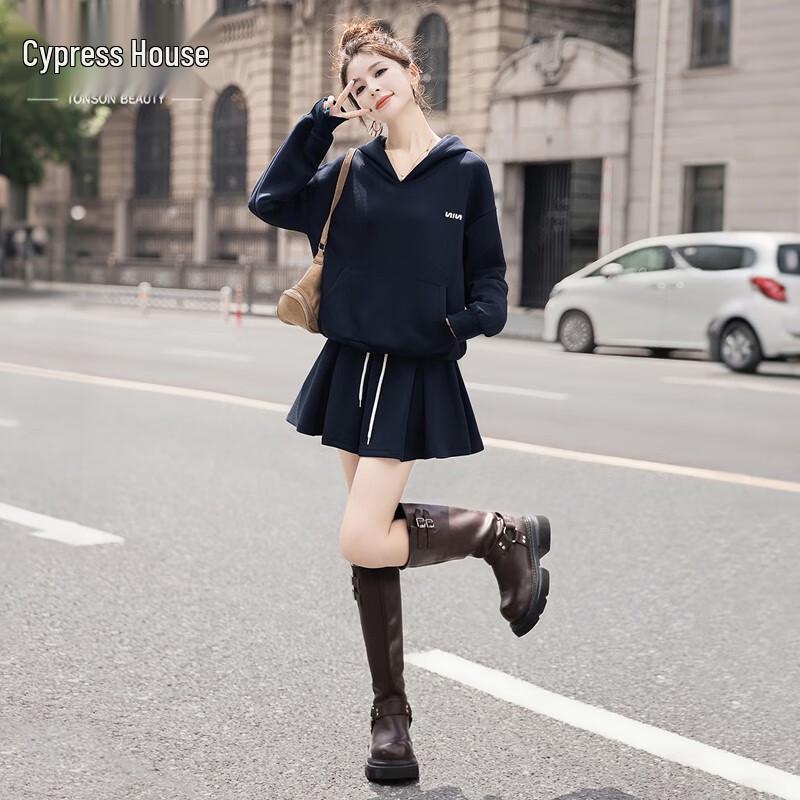 Sibaishi Women s Long Sleeve Hoodie & Skirt Set L
Sibaishi Women s Long Sleeve Hoodie & Skirt Set L