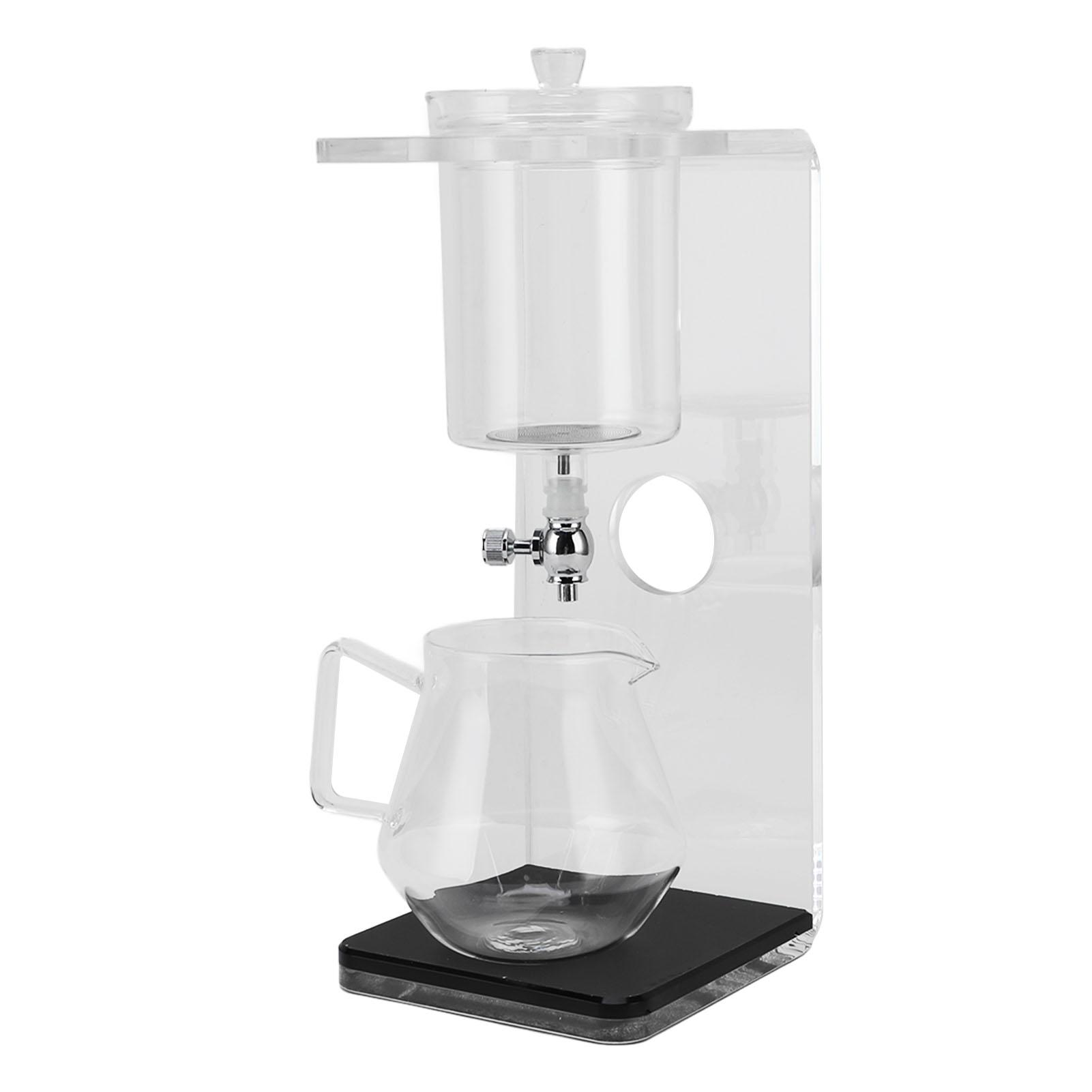 Cold Brew Tea Dripper Multifunctional Glass Cold Brew Drip Tower for Blossom Tea Green Tea
Cold Brew Tea Dripper Multifunctional Glass Cold Brew Drip Tower for Blossom Tea Green Tea