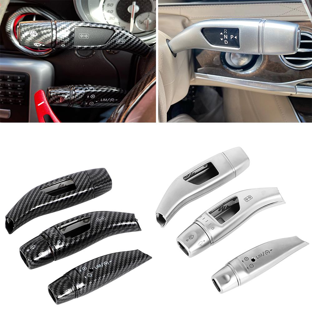 Для Mercedes Benz ABCES GLC CLA GLA GLE Class W205 W213 W212 W176 W204 X166 автомобильный рычаг переключения передач стеклоочистителя круиз-контроля отделка рамы
Для Mercedes Benz ABCES GLC CLA GLA GLE Class W205 W213 W212 W176 W204 X166 автомобильный рычаг переключения передач стеклоочистителя круиз-контроля отделка рамы