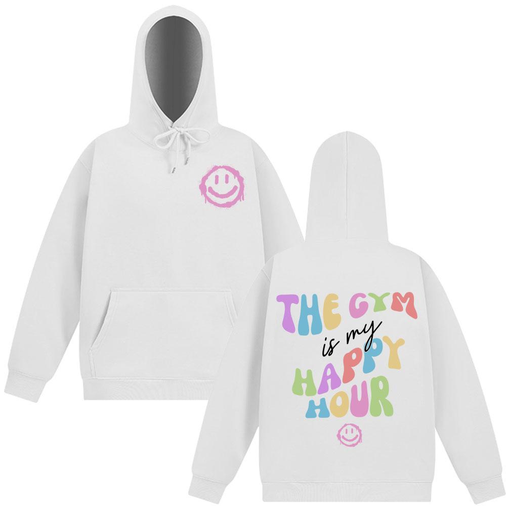 The Gym Is My Happy Hour Funny Gym Graphic Hoodie Men Women Long-sleeved Fashion Casual Cotton Pullover Popular Man Sweatshirt 3XL
The Gym Is My Happy Hour Funny Gym Graphic Hoodie Men Women Long-sleeved Fashion Casual Cotton Pullover Popular Man Sweatshirt 3XL