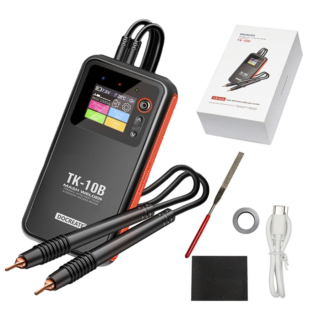 5000mAh Portable Digital Display Spot Welder DIY Mini Double Pulse Welding Machine 18650 Battery Pack Welding Tool 0.1-0.25mm
5000mAh Portable Digital Display Spot Welder DIY Mini Double Pulse Welding Machine 18650 Battery Pack Welding Tool 0.1-0.25mm