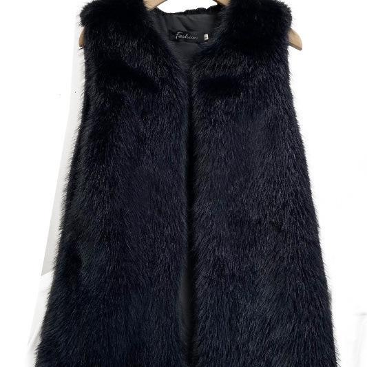 Зимний жилет из искусственного меха, новый теплый утолщенный осенне-зимний жилет из искусственного лисьего меха 3XL 140-72.5 kg чёрный
Зимний жилет из искусственного меха, новый теплый утолщенный осенне-зимний жилет из искусственного лисьего меха 3XL 140-72.5 kg чёрный
