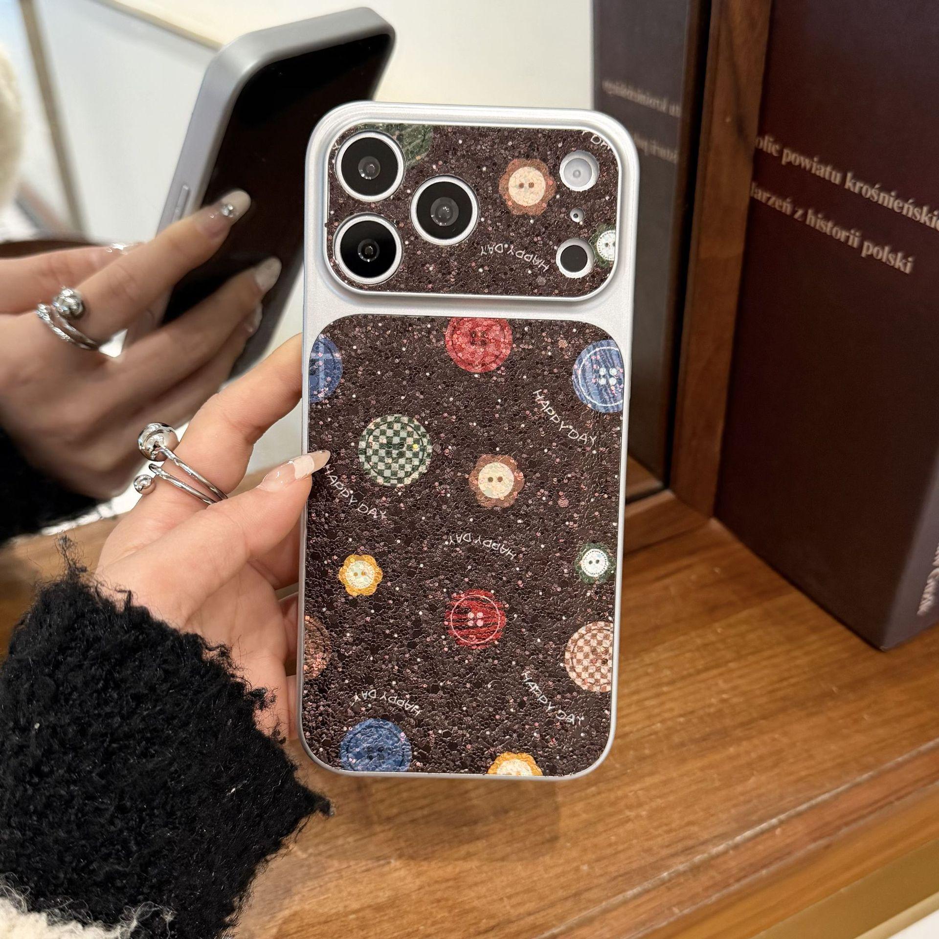 iPhone 15/16/17 Pro Max Puff Sequin Glitter Instant Transformation Brown Case iPhone 17 Pro
iPhone 15/16/17 Pro Max Puff Sequin Glitter Instant Transformation Brown Case iPhone 17 Pro