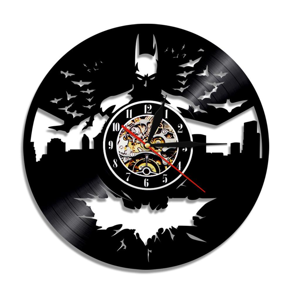 Film Theme Batman And Television Character Pattern Black Wall Clock Lights With
Film Theme Batman And Television Character Pattern Black Wall Clock Lights With