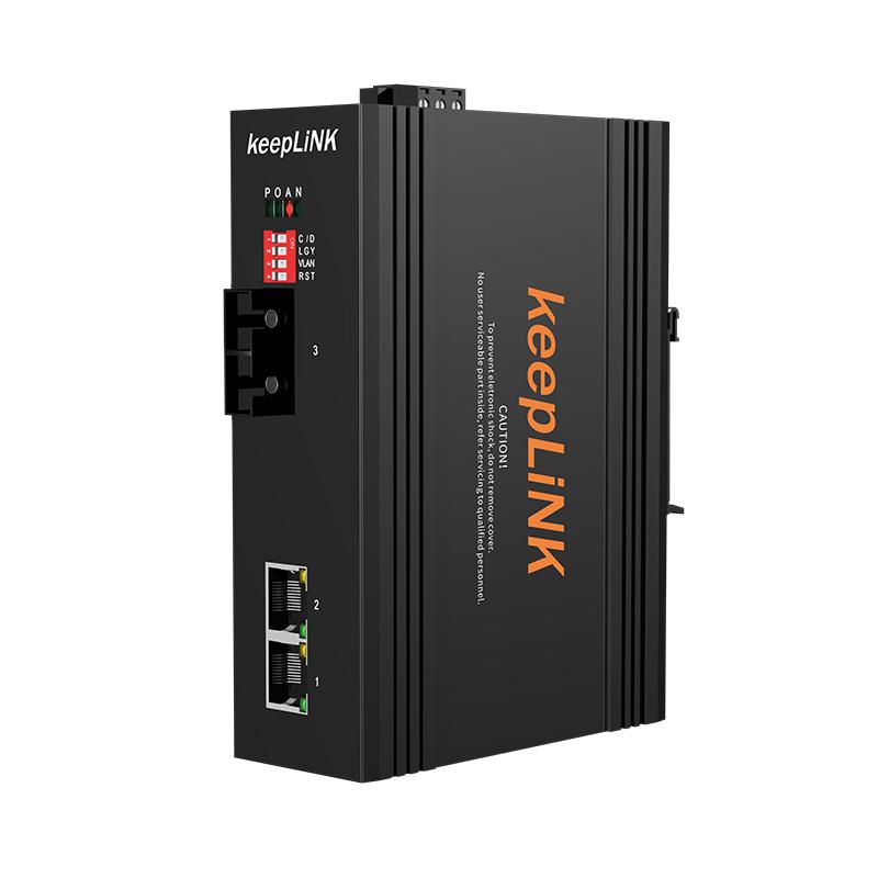 keepLINK KP-9000 Industrial Fast Ethernet Fiber Media Converter Without Power Adapter
keepLINK KP-9000 Industrial Fast Ethernet Fiber Media Converter Without Power Adapter
