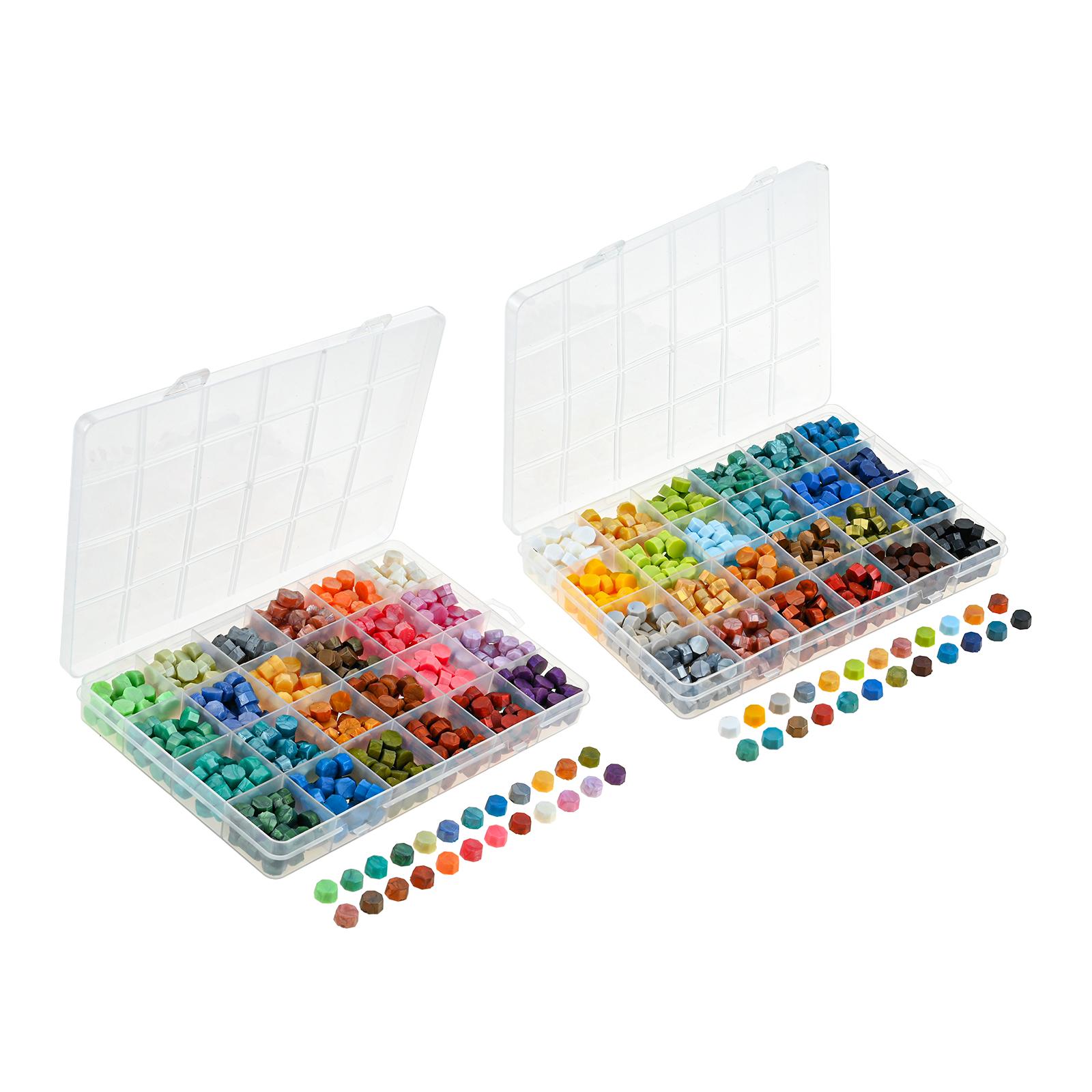 1200pcs Wax Seal Beads Assorted Color Sealing Wax Beads Ideal for Seal Stamp Wedding Letter Envelope Decor Wine Bottle Sealing
1200pcs Wax Seal Beads Assorted Color Sealing Wax Beads Ideal for Seal Stamp Wedding Letter Envelope Decor Wine Bottle Sealing