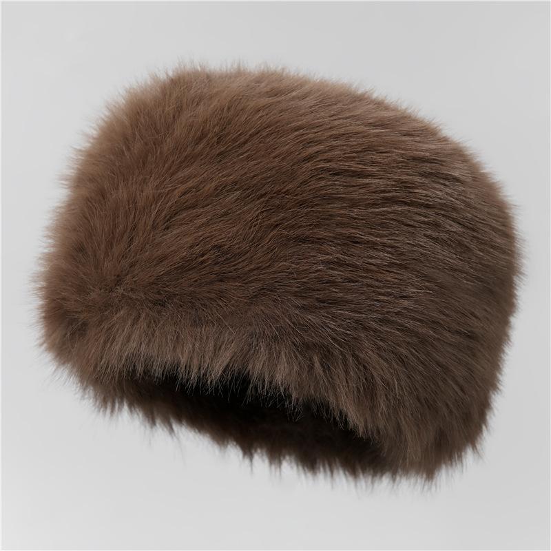 Зимова Мама Капелюх Без полів Капелюх Хутро Потовщений Пух Імітація Лисячого Хутра Капелюх Кільце Захист Вух Капелюх Діти M(56-58cm) темно-коричневого кольору
Зимова Мама Капелюх Без полів Капелюх Хутро Потовщений Пух Імітація Лисячого Хутра Капелюх Кільце Захист Вух Капелюх Діти M(56-58cm) темно-коричневого кольору