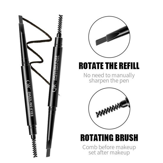 Eye Makeup Pen Easy Cleaning Non-smudge Eco-friendly Exquisite Women Fashion Eyebrow Liner for Makeup
Eye Makeup Pen Easy Cleaning Non-smudge Eco-friendly Exquisite Women Fashion Eyebrow Liner for Makeup