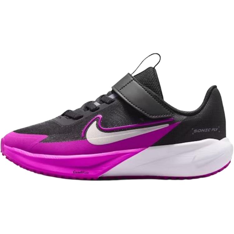 New Nike SONIC FLY Low top Kids Running Shoes Black Purple Kids FZ0016-004 32
New Nike SONIC FLY Low top Kids Running Shoes Black Purple Kids FZ0016-004 32