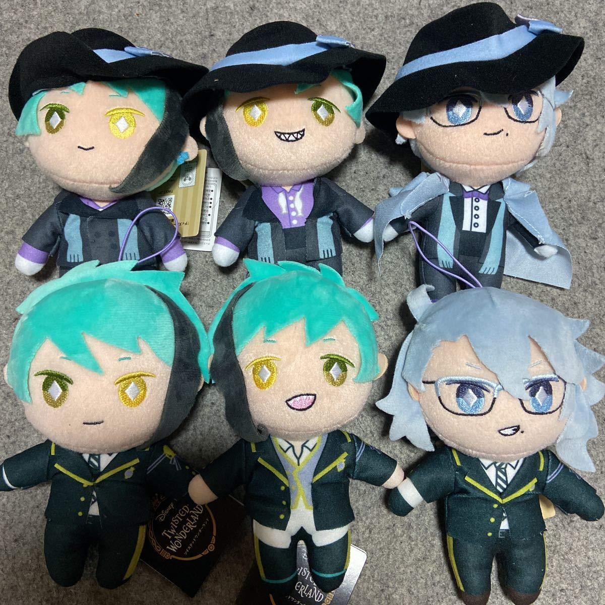 Disney Twist Extra Plush Floyd Jade Azure набор из 6 игрушек Twisted Wonderland EX Plush
Disney Twist Extra Plush Floyd Jade Azure набор из 6 игрушек Twisted Wonderland EX Plush
