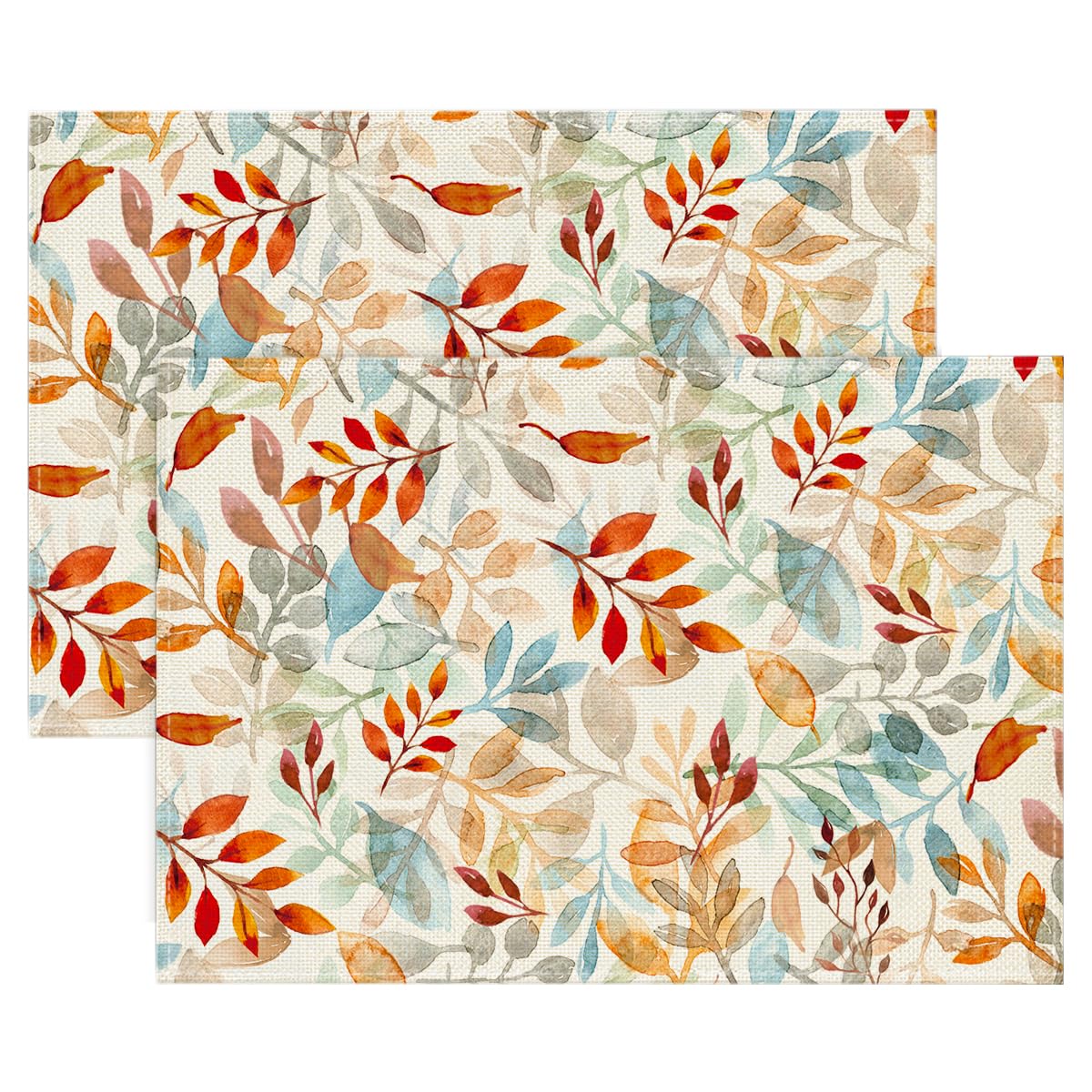 Eucalyptus Leaves Fall Placemats Set of 2, 12x18 Inch Autumn Thanksgiving Table Mats for Table Runner Party Kitchen Dining Decoration 12 x 18 , Rectangular Set of 2
Eucalyptus Leaves Fall Placemats Set of 2, 12x18 Inch Autumn Thanksgiving Table Mats for Table Runner Party Kitchen Dining Decoration 12 x 18 , Rectangular Set of 2