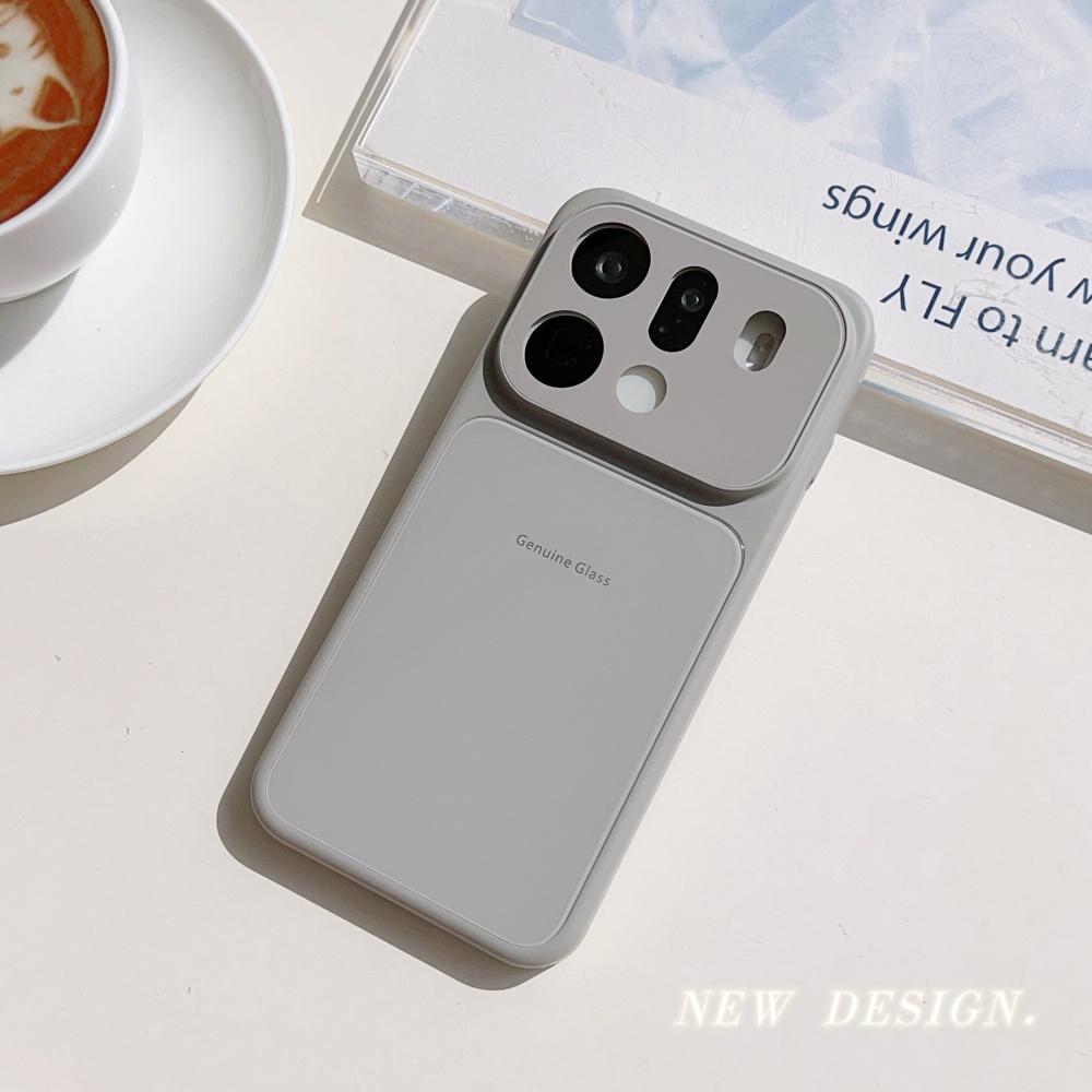 Original Solid Color Matte Macaron Glass Phone Case For OPPO Find X9 Pro Lens Film Full Bumper Non Slip Shockproof Fashion Cover OPPO Find X9
Original Solid Color Matte Macaron Glass Phone Case For OPPO Find X9 Pro Lens Film Full Bumper Non Slip Shockproof Fashion Cover OPPO Find X9