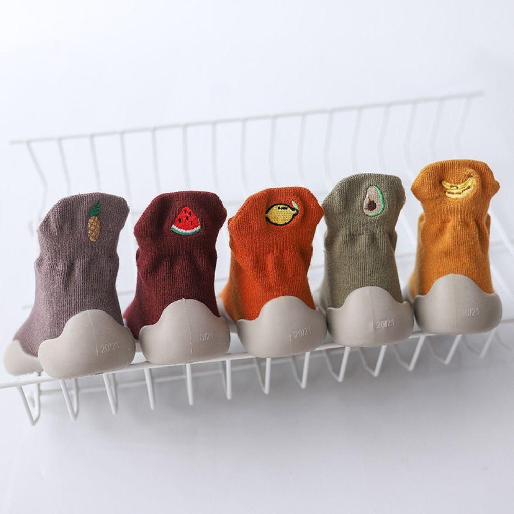 Fruit Pattern Slipper Socks Solid Color Prewalker Breathable Toddler Floor Socks Baby Walking 12.5 зелёный
Fruit Pattern Slipper Socks Solid Color Prewalker Breathable Toddler Floor Socks Baby Walking 12.5 зелёный
