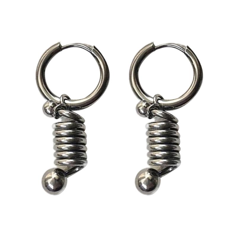 Unusual Spring Shaped Earrings Fashionable Geometric Ear Rings Metal Eardrops Fashion Forward Jewelry for Women Girls 1
Unusual Spring Shaped Earrings Fashionable Geometric Ear Rings Metal Eardrops Fashion Forward Jewelry for Women Girls 1
