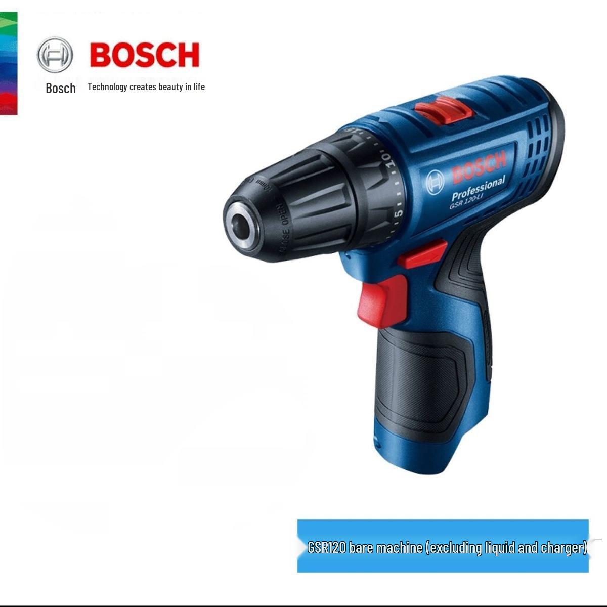 Bosch Cordless Impact Drill & Electric Screwdriver GSB120/GSR120-LI
Bosch Cordless Impact Drill & Electric Screwdriver GSB120/GSR120-LI