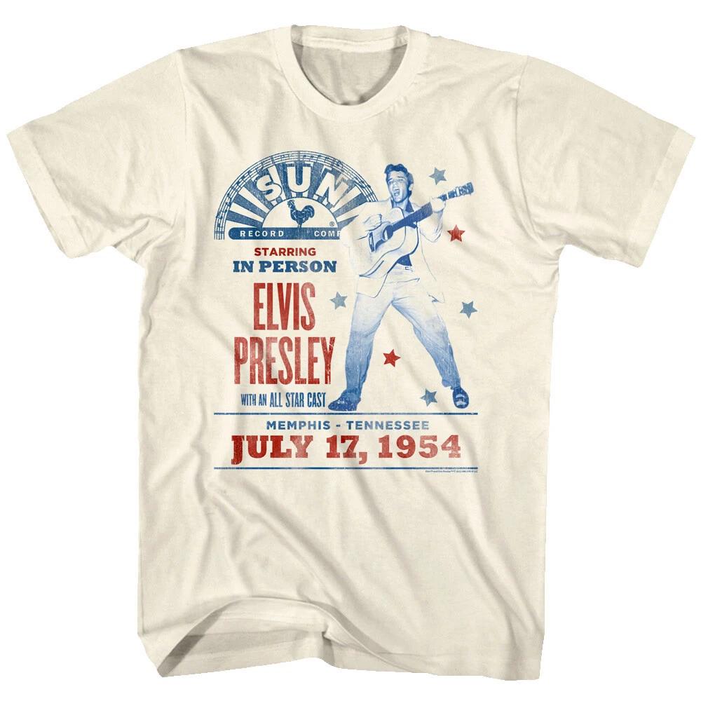 Elvis Presley Starring in Person Men s T Shirt Sun Records All Star Cast Memphis 2XL
Elvis Presley Starring in Person Men s T Shirt Sun Records All Star Cast Memphis 2XL