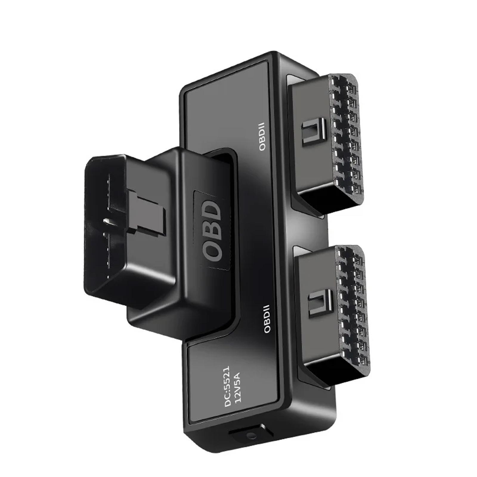 OBD Expansion Cable with DC5521 Interface Universal OBD2 One Divided Into Two Adapter Wire 16Pin Connector Adapter Cable 1
OBD Expansion Cable with DC5521 Interface Universal OBD2 One Divided Into Two Adapter Wire 16Pin Connector Adapter Cable 1