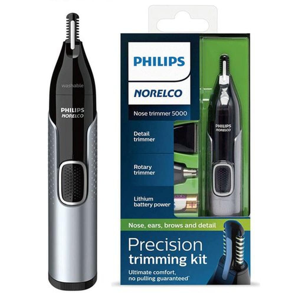 Триммер для носа Philips/Удалитель волос в носу NT5600/Водонепроницаемый для ежедневного использования/Триммер для бровей/Батарейка в комплекте/Чехол в комплекте
Триммер для носа Philips/Удалитель волос в носу NT5600/Водонепроницаемый для ежедневного использования/Триммер для бровей/Батарейка в комплекте/Чехол в комплекте
