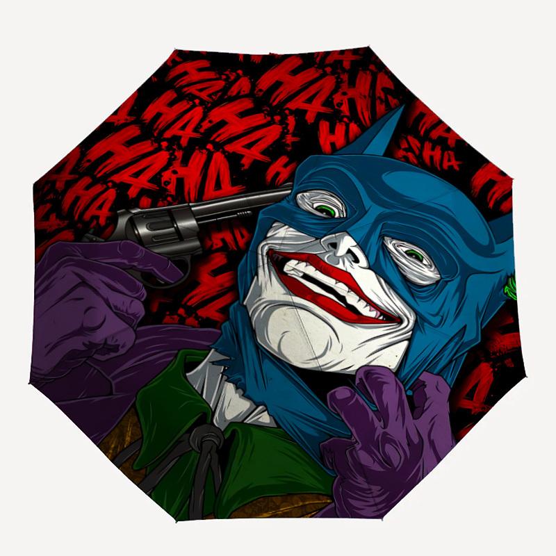 1pc Joker Batman Automatic Folding Umbrella - Compact 8-Rib Design,Festive Gift for Friends & Family, Compact Umbrella 21103
1pc Joker Batman Automatic Folding Umbrella - Compact 8-Rib Design,Festive Gift for Friends & Family, Compact Umbrella 21103