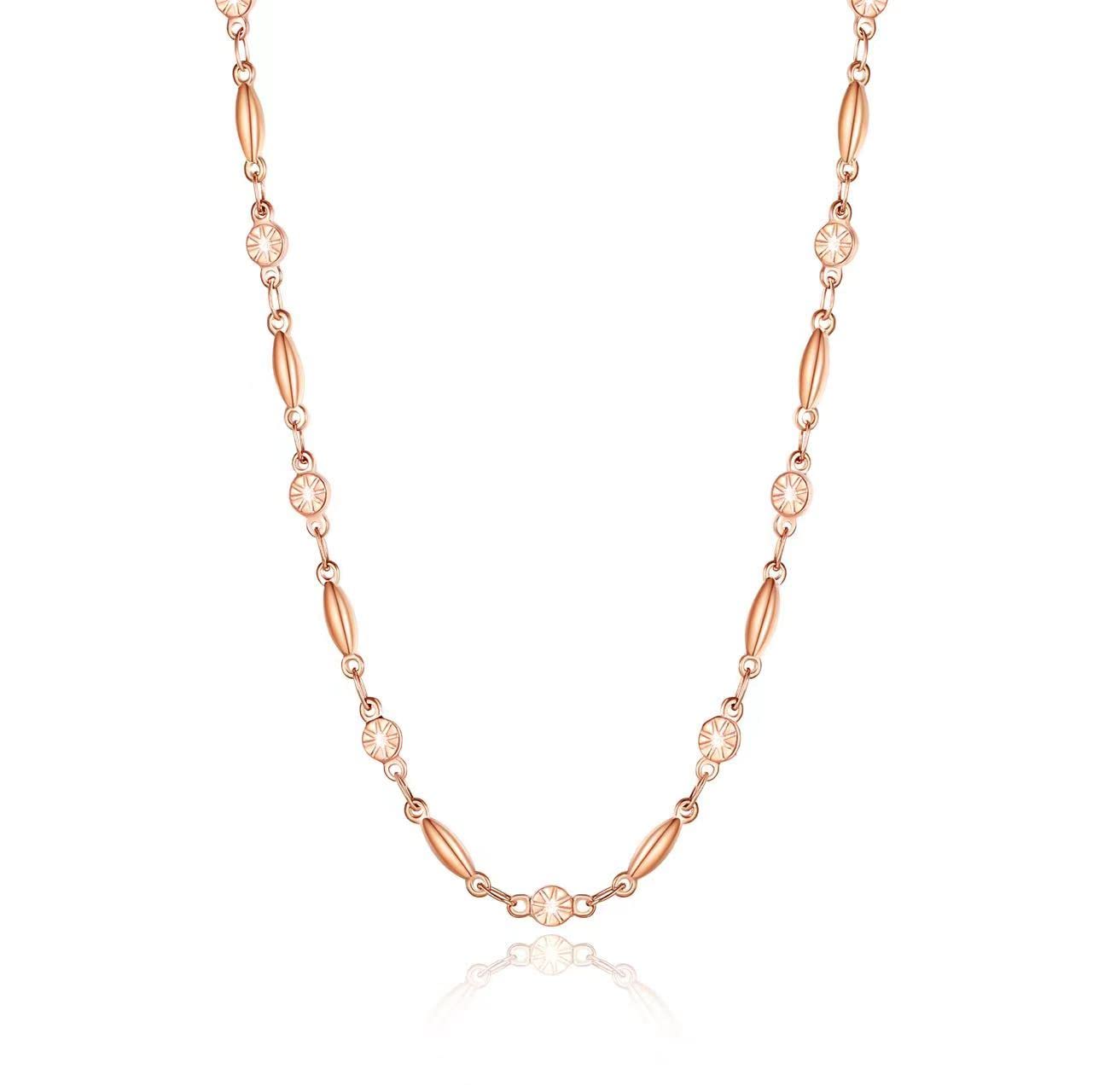 MAYA&CANA Women s Magnetic Necklace, Made in Japan, Latest Design, Surgical Stainless Steel Chain, 45cm, Hypoallergenic (Pink Gold Snowflake Shape)
MAYA&CANA Women s Magnetic Necklace, Made in Japan, Latest Design, Surgical Stainless Steel Chain, 45cm, Hypoallergenic (Pink Gold Snowflake Shape)