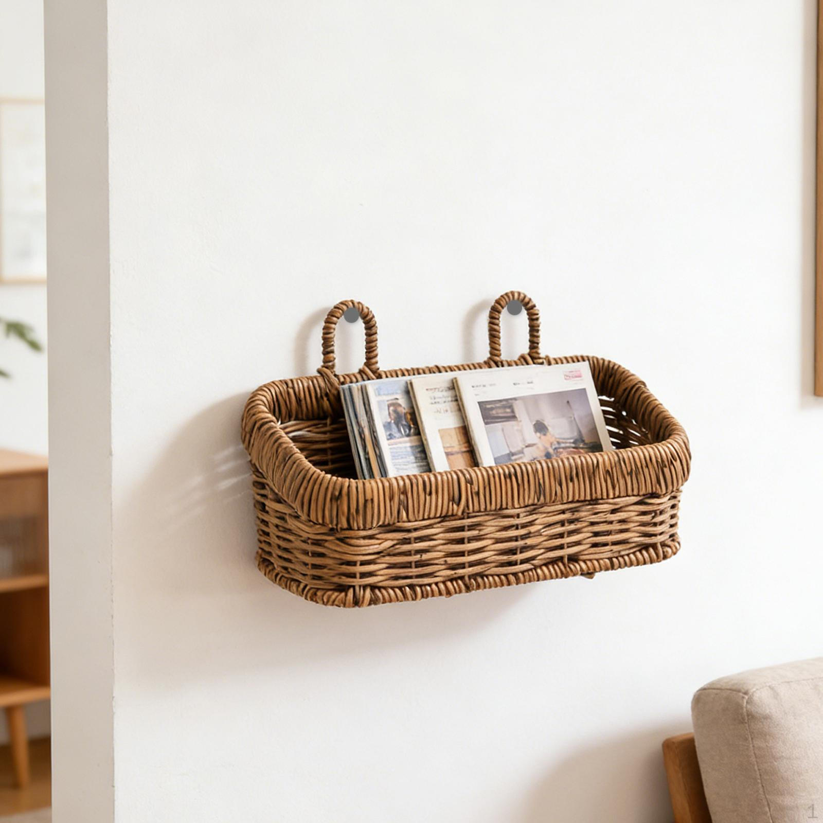 Storage Basket with Handle, Wall-mounted, Ideal for Ginger, Garlic, Garden Tools And Plants. S
Storage Basket with Handle, Wall-mounted, Ideal for Ginger, Garlic, Garden Tools And Plants. S