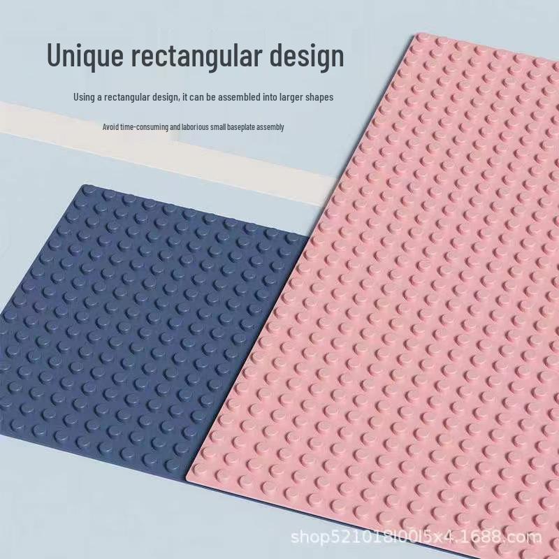 Large Particle Baseplate for Universal Building Blocks - Educational Interlocking Toy for Children
Large Particle Baseplate for Universal Building Blocks - Educational Interlocking Toy for Children