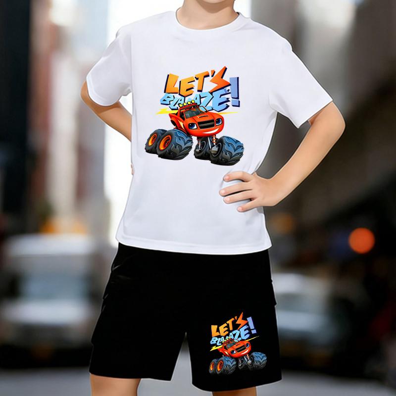 Boys 2 Piece Cartoon car printed Outfit, Short Sleeve T-Shirt and Shorts Set for Kids Age 5-14,White Sporty Casual Summer Clothes 13-14 Years білий
Boys 2 Piece Cartoon car printed Outfit, Short Sleeve T-Shirt and Shorts Set for Kids Age 5-14,White Sporty Casual Summer Clothes 13-14 Years білий