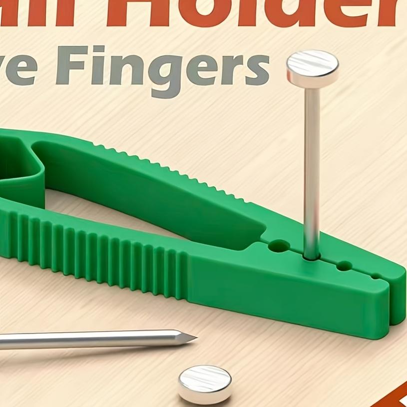Nail Hammer Anti-Slip Joint Pliers Protects Finger Safety Portable Nail Fixing Tool зелений
Nail Hammer Anti-Slip Joint Pliers Protects Finger Safety Portable Nail Fixing Tool зелений