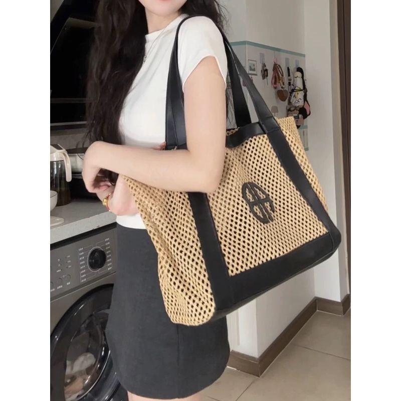 Праздничный стиль Летняя плетеная сумка из рафии Большая вместимость Сумка-тоут Портативная на плечо Контрастный цвет Пэчворк Ажурная Большая сумка Khaki Patchwork
Праздничный стиль Летняя плетеная сумка из рафии Большая вместимость Сумка-тоут Портативная на плечо Контрастный цвет Пэчворк Ажурная Большая сумка Khaki Patchwork