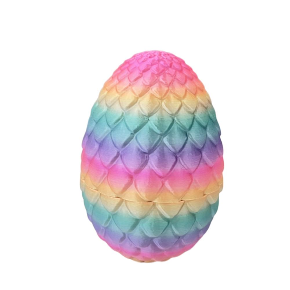 Decompression Dragon Egg Chameleon Pendulum 3D Printing Complete Set Dragon Modle Movable Desktop Ornament Kid Toy
Decompression Dragon Egg Chameleon Pendulum 3D Printing Complete Set Dragon Modle Movable Desktop Ornament Kid Toy